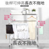 039029-01-1000_03 晴天媽咪 不鏽鋼多功能三桿伸縮曬衣架(附滾輪) 【039029-01】