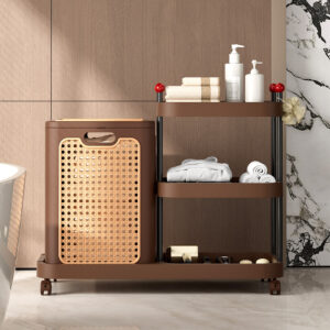 【Mr.box】藤編置物洗衣掛衣收納籃 兩色  多款可選